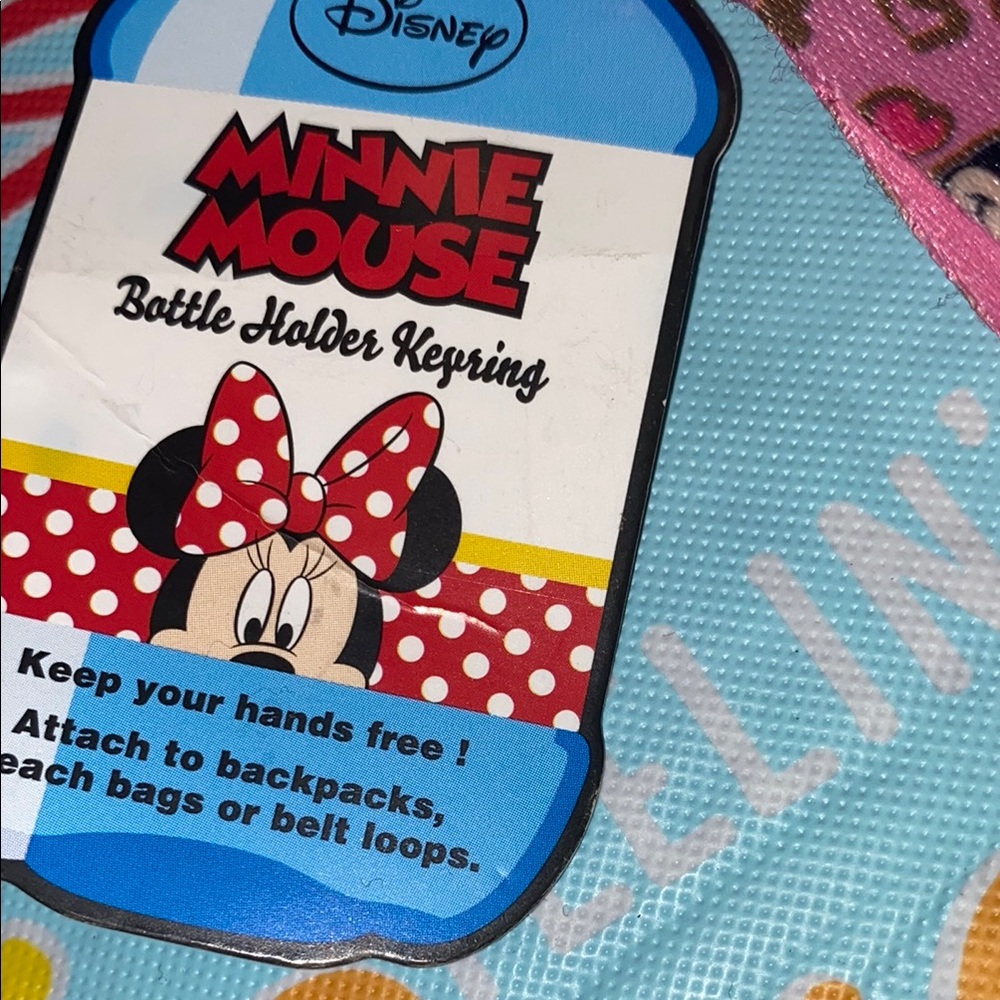 $15 each or $25 for both Disney Mickey Mouse water bottle key ring holder - Picture 4 of 5